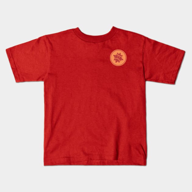 Team Fortress 2 - Red Demoman Emblem Kids T-Shirt by Reds94